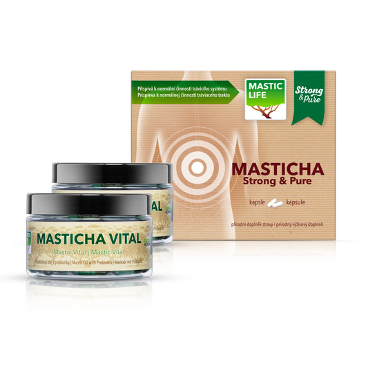 Mastix Extra 60 Tage – Reiner Mastix, Mastixöl & Probiotika für Verdauung