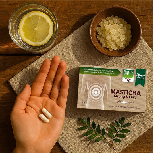 Mastixa wird seit mehr als 2500 Jahren für eine gesunde Verdauung verwendet