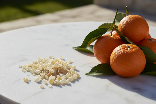 Mastix und Mandarinen