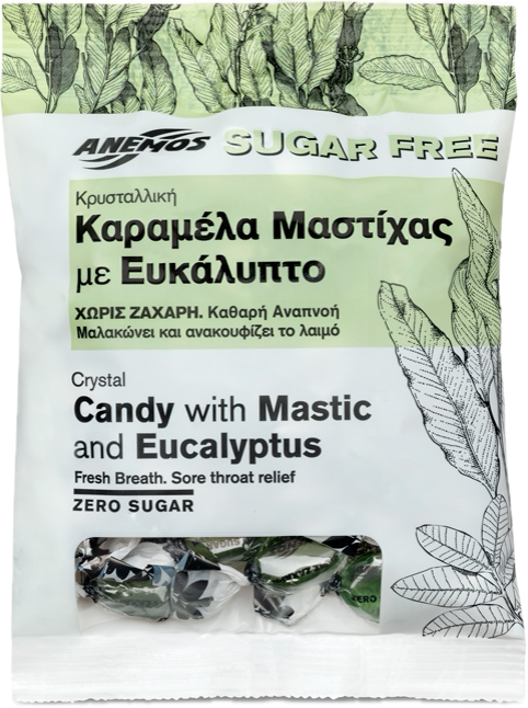 Bonbons mit Mastix und Eukalyptus, zuckerfrei 70 g