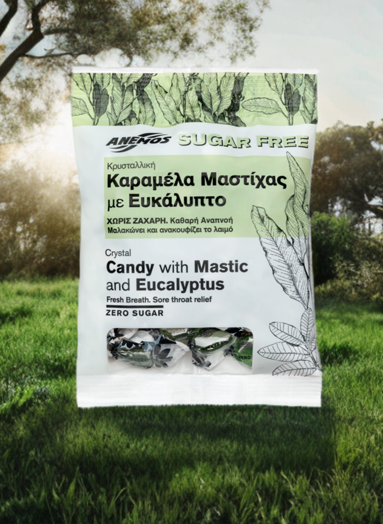 Bonbons mit Mastix und Eukalyptus, zuckerfrei 70 g