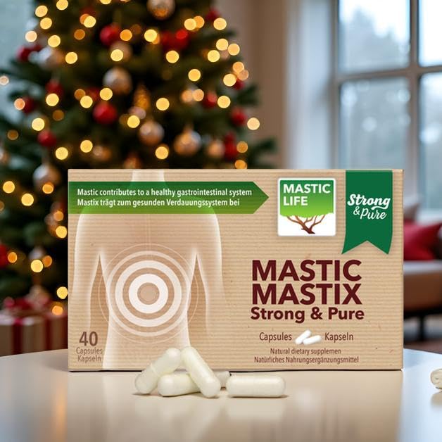 Mastix Strong&Pure (40 Kapseln) Masticlife weihnachten