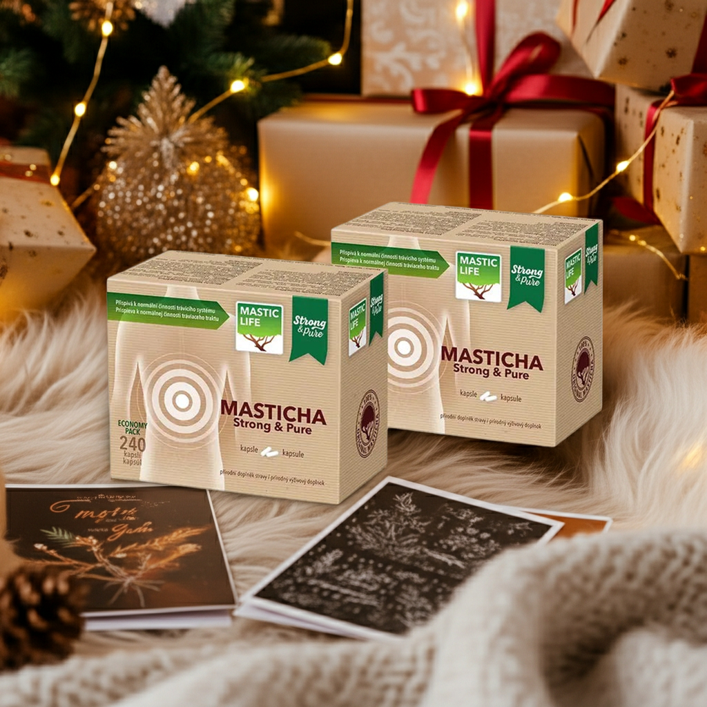 Mastix Strong&Pure Economy Doppelpack (480 Kapseln) Masticlife weinachten 