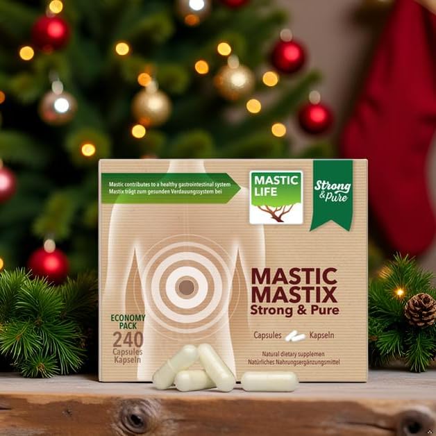 Mastix Strong&Pure Economy Pack (240 Kapseln) Masticlife weihnachten