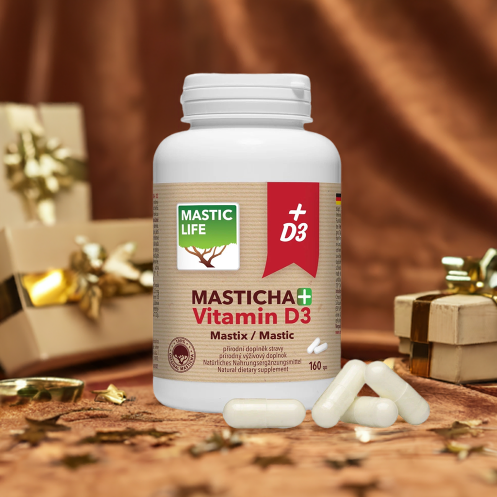 Mastix+ Vitamin D3 (160 Kapseln) Masticlife weihnachten