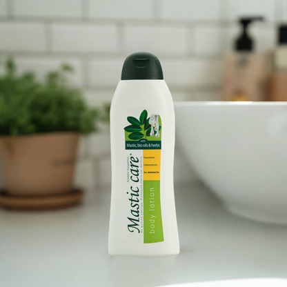 Mastic care: Bodylotion mit purem Mastix, Bioöle und Biopflanzen