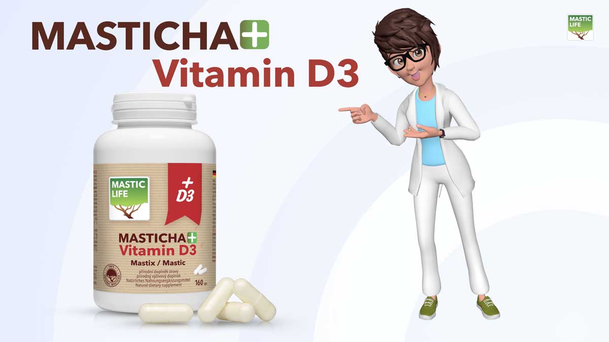 Mastix+ Vitamin D3 (160 Kapseln) Masticlife