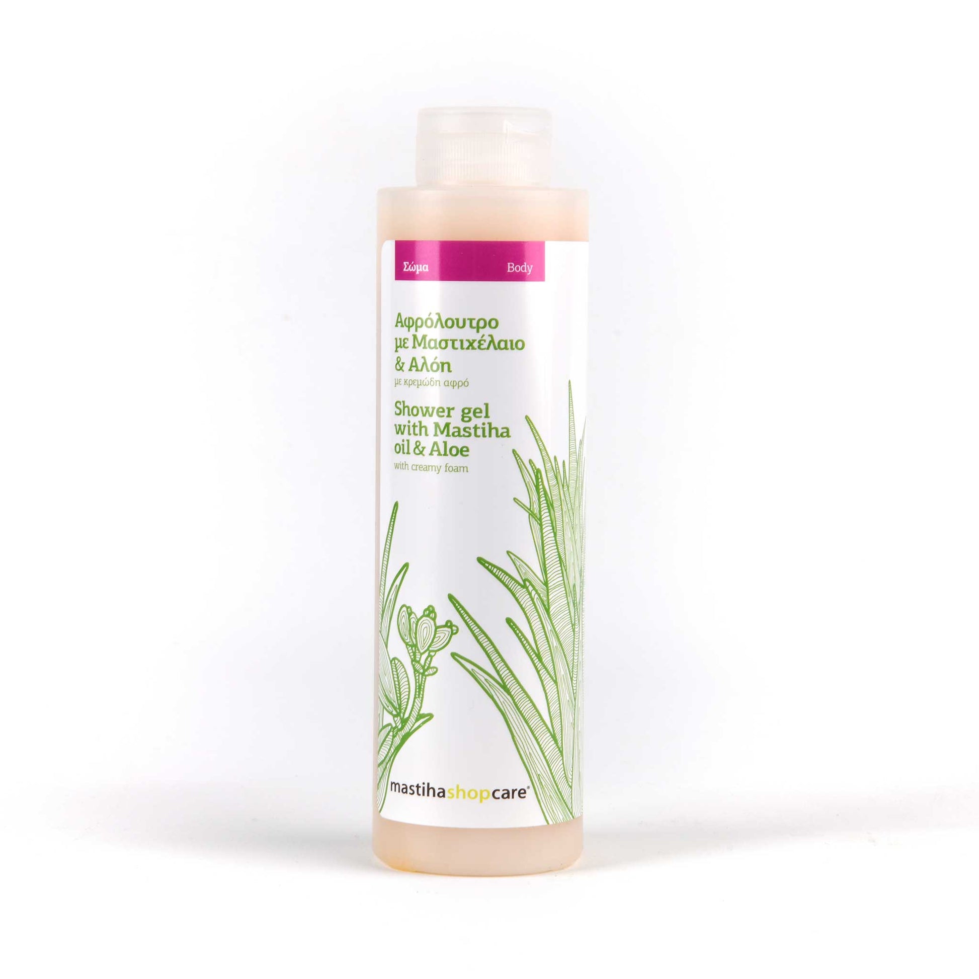 Duschgel mit Mastix-Öl und Aloe